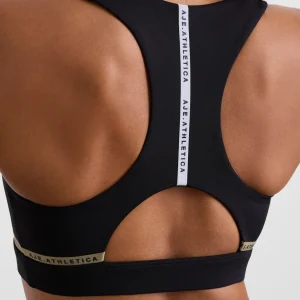 Cheap Aje ATHLETICA Sweetheart Taped Bra 367 Black/Multi