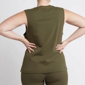 Best Sale Aje ATHLETICA Tank Top 009 Khaki