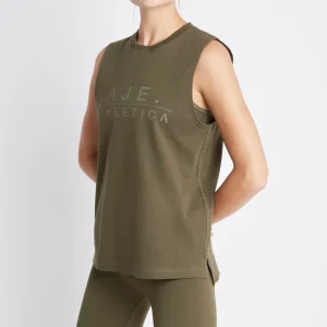Best Sale Aje ATHLETICA Tank Top 009 Khaki