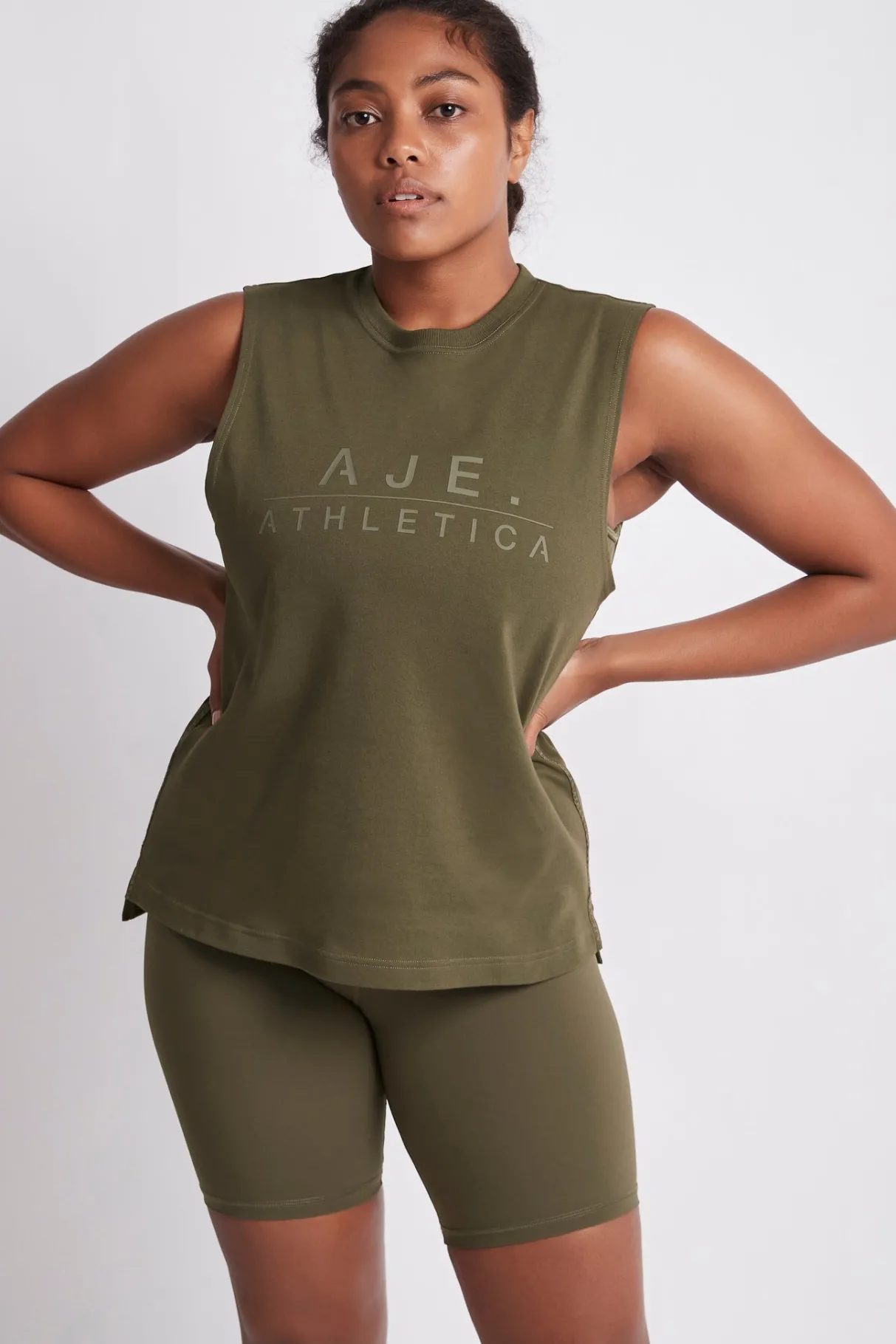 tank_top__6.webp Best Sale Aje ATHLETICA Tank Top 009 Khaki