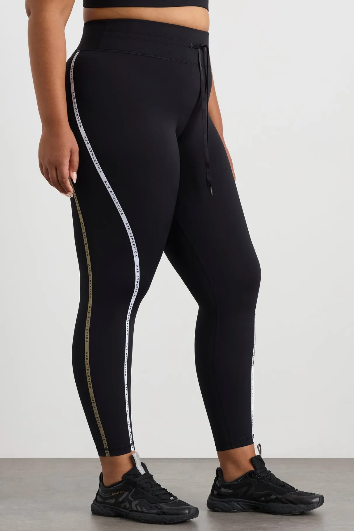 taped_drawcord__legging__12.webp Best Sale Aje ATHLETICA Taped Drawcord 7/8 Legging 238 Black/Multi