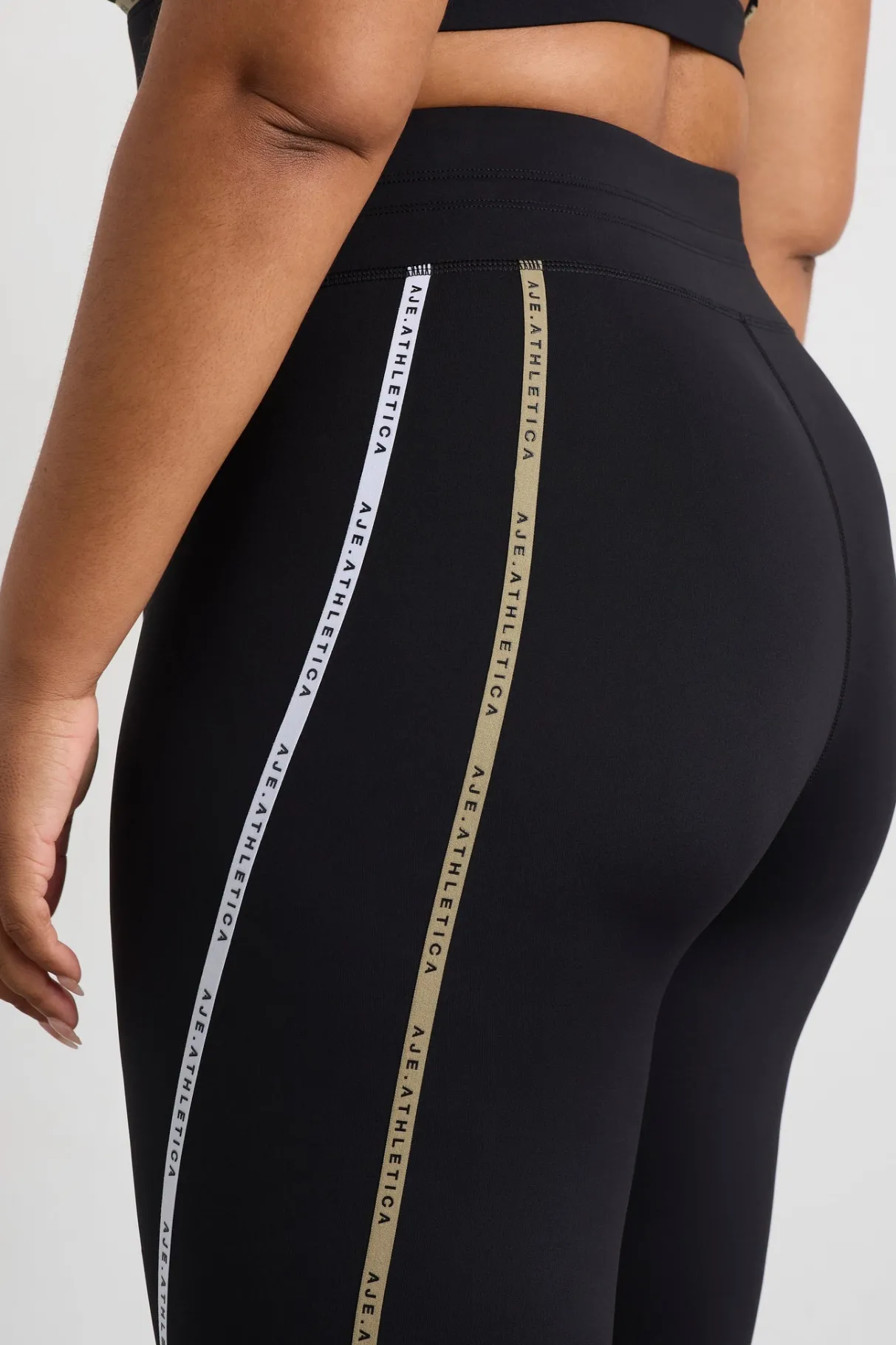 taped_drawcord__legging__13.webp Best Sale Aje ATHLETICA Taped Drawcord 7/8 Legging 238 Black/Multi