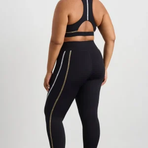 Best Sale Aje ATHLETICA Taped Drawcord 7/8 Legging 238 Black/Multi