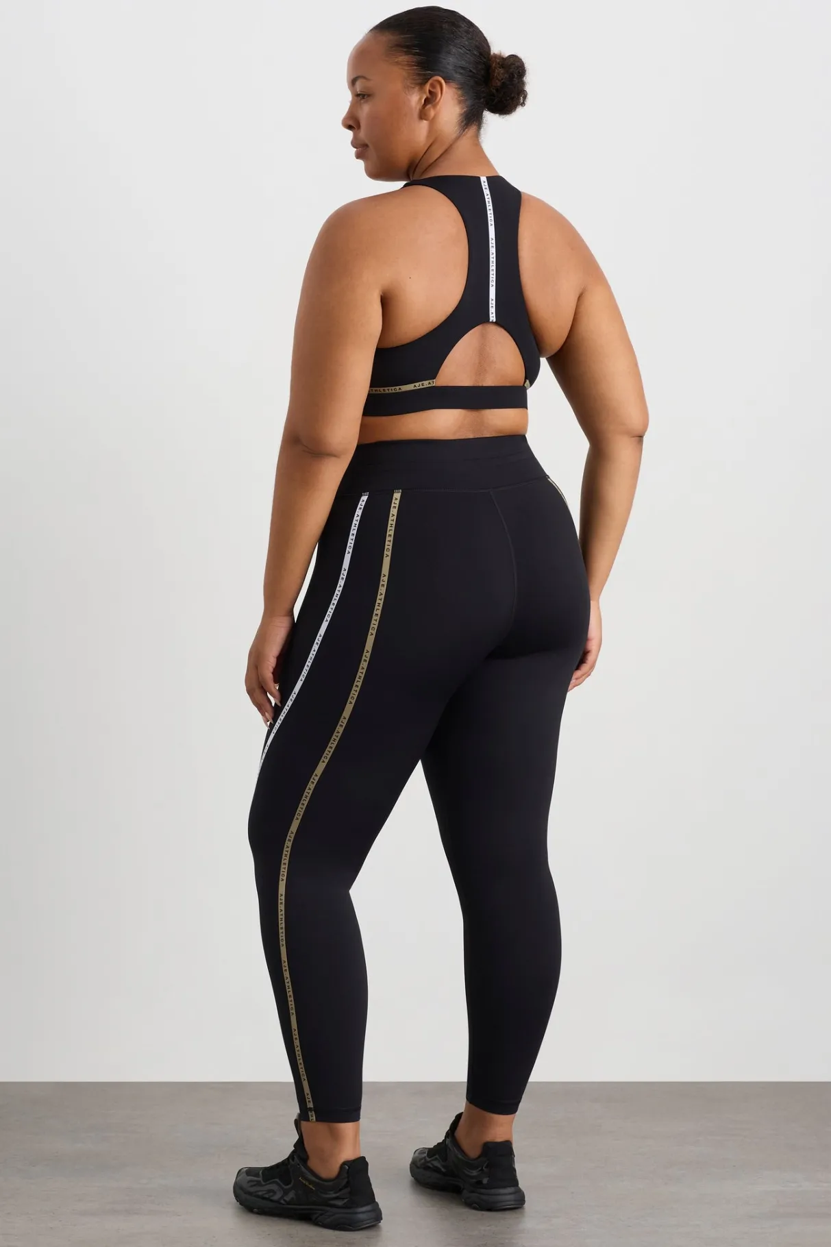 taped_drawcord__legging__15.webp Best Sale Aje ATHLETICA Taped Drawcord 7/8 Legging 238 Black/Multi