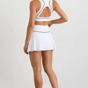 Clearance Aje ATHLETICA Tennis Crop 373 White