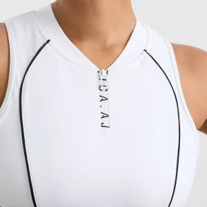 Clearance Aje ATHLETICA Tennis Crop 373 White