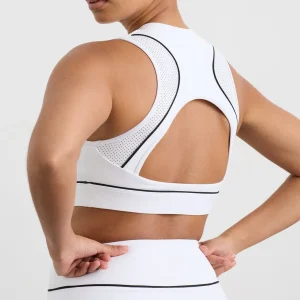 Clearance Aje ATHLETICA Tennis Crop 373 White