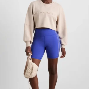 Sale Aje ATHLETICA Terry Crop Top 413 Latte Beige