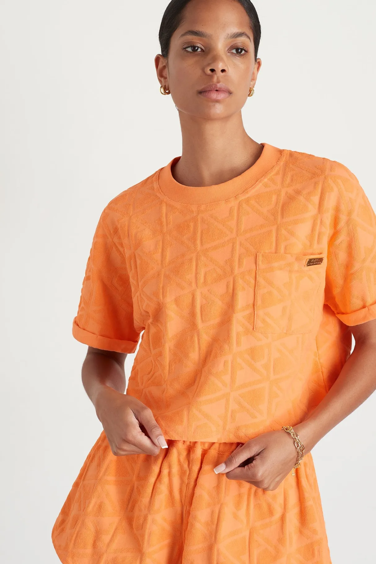 terry_cropped_tee__4.webp Best Aje ATHLETICA Terry Cropped Tee 416 Soft Apricot