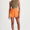 Clearance Aje ATHLETICA Terry Everyday Short 613 Soft Apricot