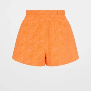 Clearance Aje ATHLETICA Terry Everyday Short 613 Soft Apricot