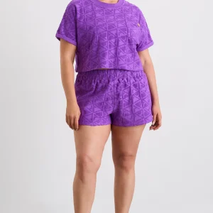 Flash Sale Aje ATHLETICA Terry Everyday Short 613 Ultra Violet