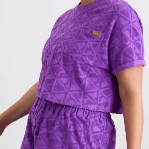 Flash Sale Aje ATHLETICA Terry Everyday Short 613 Ultra Violet