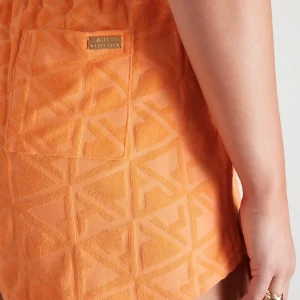 Clearance Aje ATHLETICA Terry Everyday Short 613 Soft Apricot