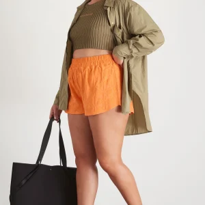 Clearance Aje ATHLETICA Terry Everyday Short 613 Soft Apricot