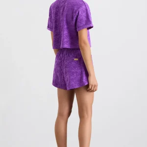 Flash Sale Aje ATHLETICA Terry Everyday Short 613 Ultra Violet