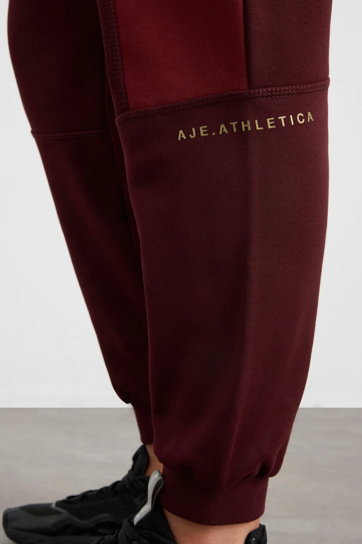 terry_track_pants__11-2.webp Clearance Aje ATHLETICA Terry Track Pants 508 Burgundy Red Currant