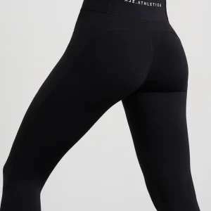 Outlet Aje ATHLETICA Thread Through Legging 228 Black/White Logo