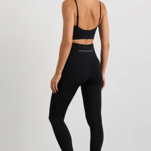 Outlet Aje ATHLETICA Thread Through Legging 228 Black/White Logo