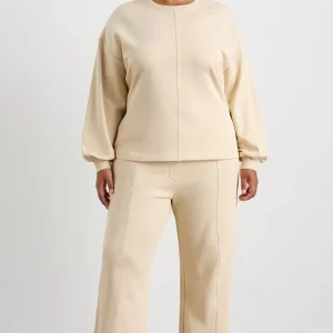 Sale Aje ATHLETICA Tie Back Jumper 122 Moonstone Grey