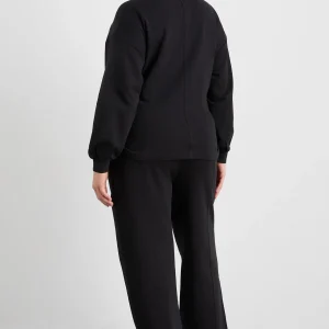 Clearance Aje ATHLETICA Tie Back Jumper 122 Black