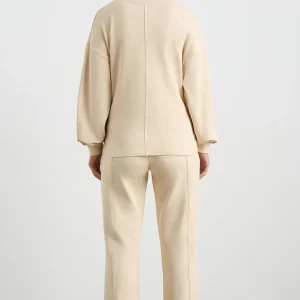 Sale Aje ATHLETICA Tie Back Jumper 122 Moonstone Grey