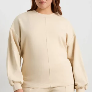 Sale Aje ATHLETICA Tie Back Jumper 122 Moonstone Grey