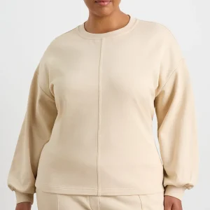 Sale Aje ATHLETICA Tie Back Jumper 122 Moonstone Grey