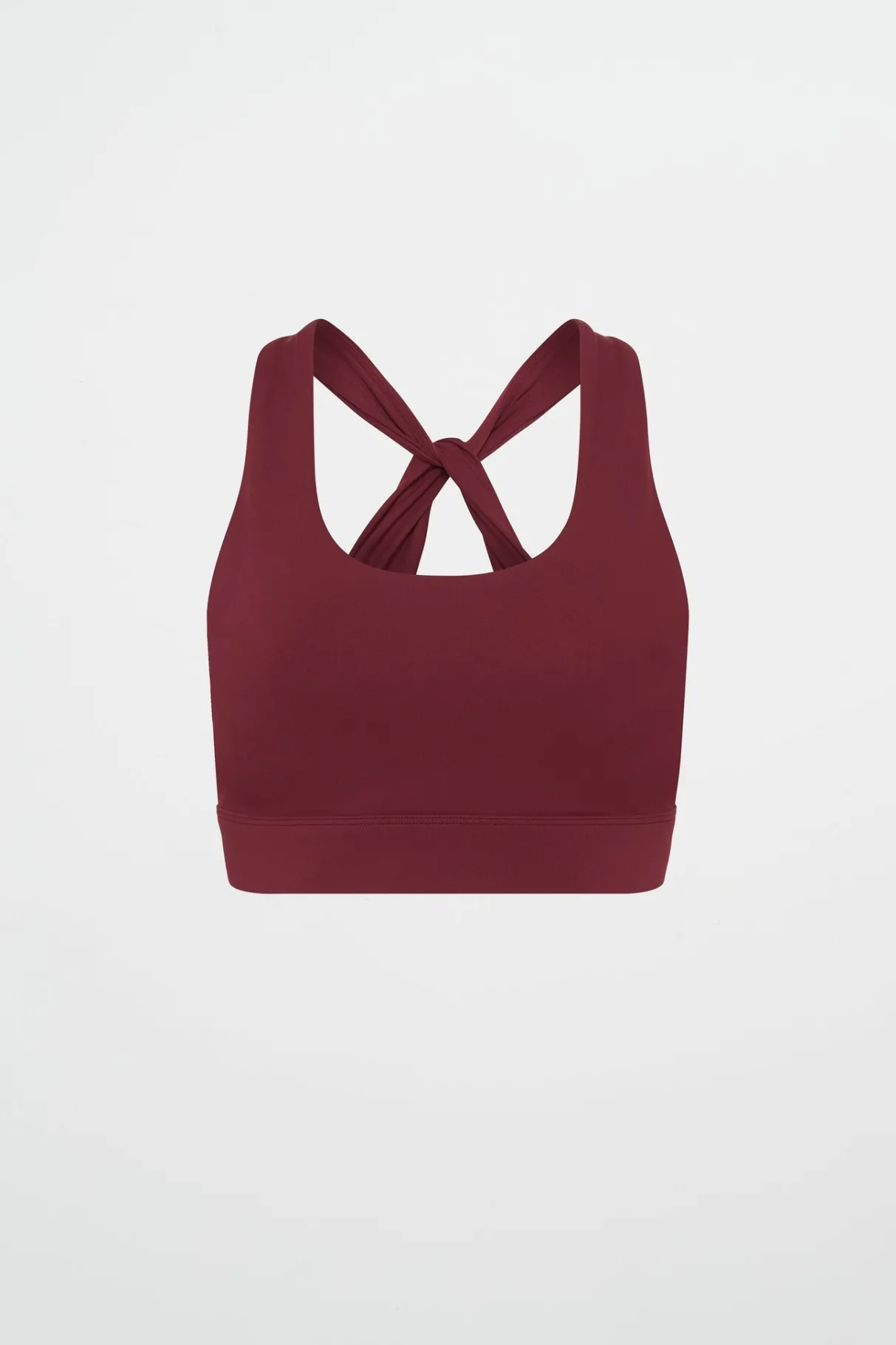 twist_back_sports_bra__1.webp Store Aje ATHLETICA Twist Back Sports Bra 335 Burnt Burgundy/Berry