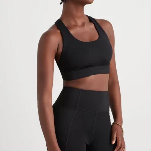 Fashion Aje ATHLETICA Twist Back Sports Bra 335 Black/Gold