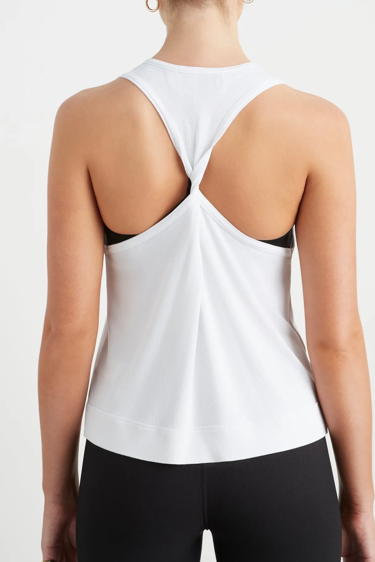 twist_back_tank__0-2.webp Clearance Aje ATHLETICA Twist Back Tank 137 White/Black
