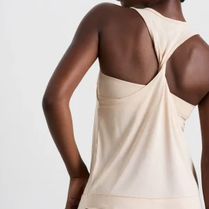 Online Aje ATHLETICA Twist Back Tank 137 Latte Beige