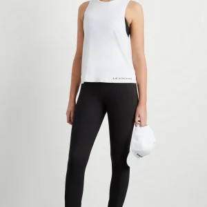 Clearance Aje ATHLETICA Twist Back Tank 137 White/Black