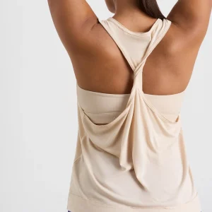 Online Aje ATHLETICA Twist Back Tank 137 Latte Beige