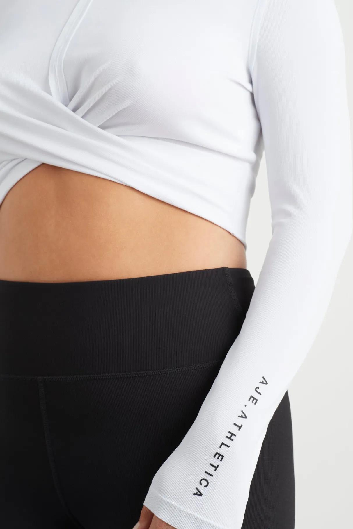 twist_front_long_sleeve_crop_top__7.webp Cheap Aje ATHLETICA Twist Front Long Sleeve Crop Top 328 White/Black