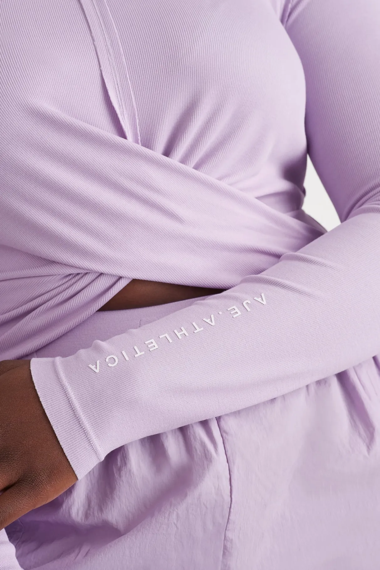 twist_front_long_sleeve_crop_top__8-1.webp Fashion Aje ATHLETICA Twist Front Long Sleeve Crop Top 328 Lavender/White