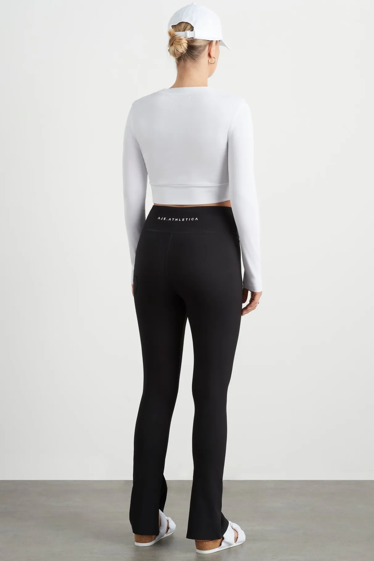 twist_front_long_sleeve_crop_top__9.webp Cheap Aje ATHLETICA Twist Front Long Sleeve Crop Top 328 White/Black