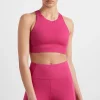 Sale Aje ATHLETICA Whipstitch Crop Top 326 Berry