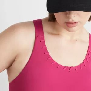 Sale Aje ATHLETICA Whipstitch Crop Top 326 Berry