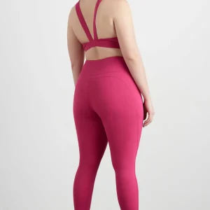 Sale Aje ATHLETICA Whipstitch Crop Top 326 Berry