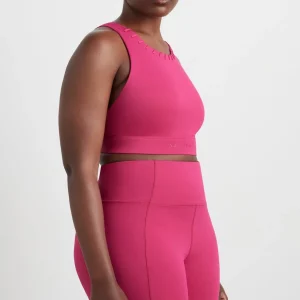 Sale Aje ATHLETICA Whipstitch Crop Top 326 Berry