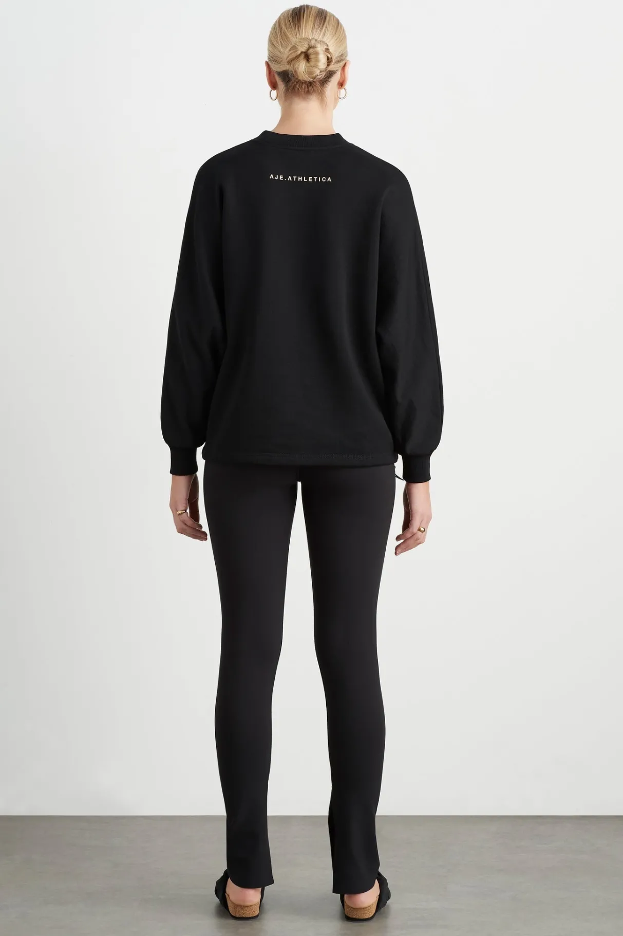 whipstitch_jumper__4.webp Flash Sale Aje ATHLETICA Whipstitch Jumper 424 Black/Beige