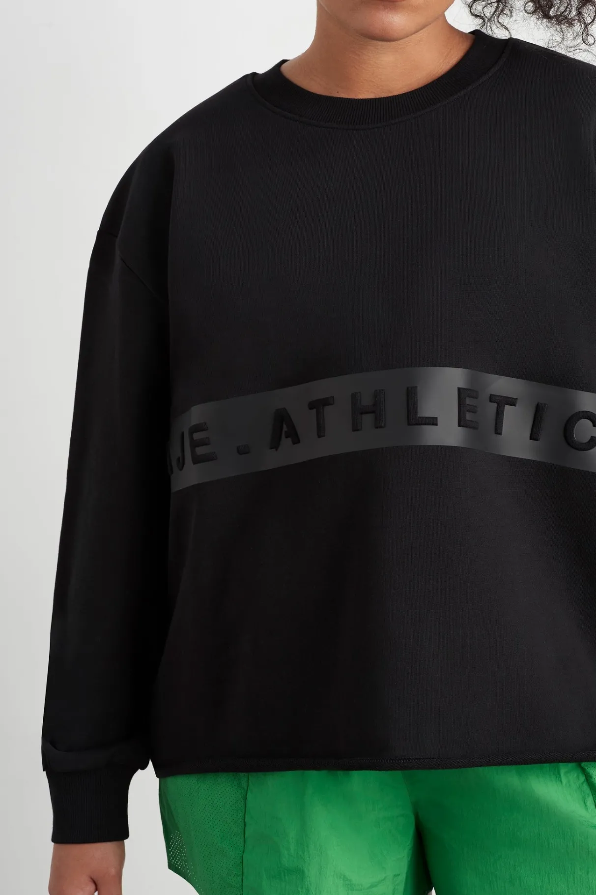 whipstitch_split_crew_jumper__13.webp Cheap Aje ATHLETICA Whipstitch Split Crew Jumper 420 Black