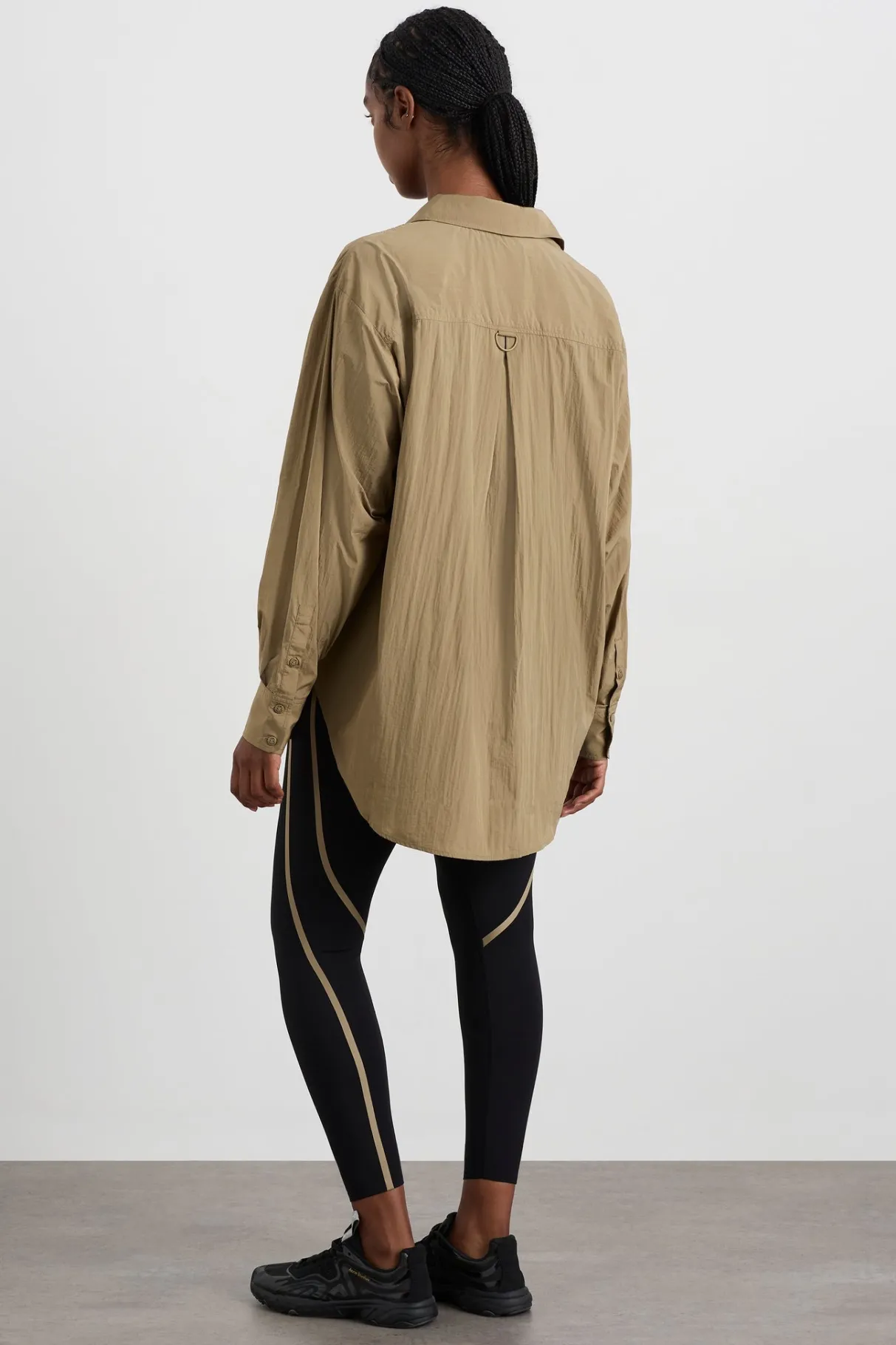 windbreaker_logo_shirt__11.webp Fashion Aje ATHLETICA Windbreaker Logo Shirt 427 Soft Khaki
