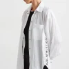 Fashion Aje ATHLETICA Windbreaker Shirt 406 White