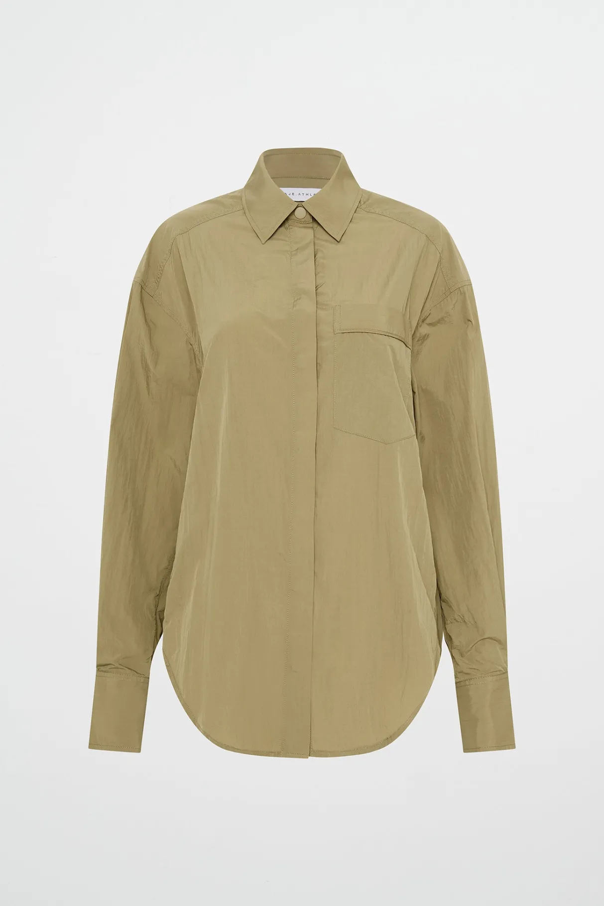 windbreaker_shirt__1.webp Best Sale Aje ATHLETICA Windbreaker Shirt 406 Soft Khaki/Black