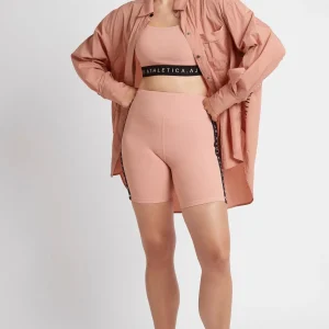 New Aje ATHLETICA Windbreaker Shirt 406 Sunset Pink