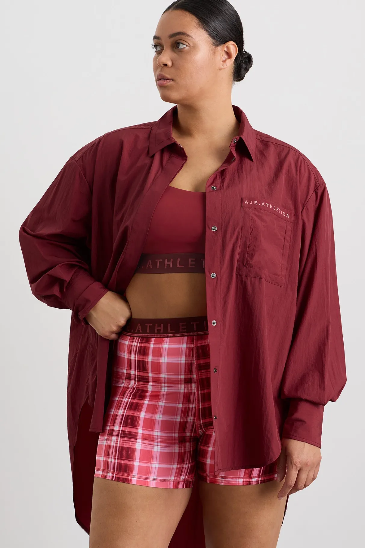 windbreaker_shirt__11-4.webp Hot Aje ATHLETICA Windbreaker Shirt 406 Plum Red