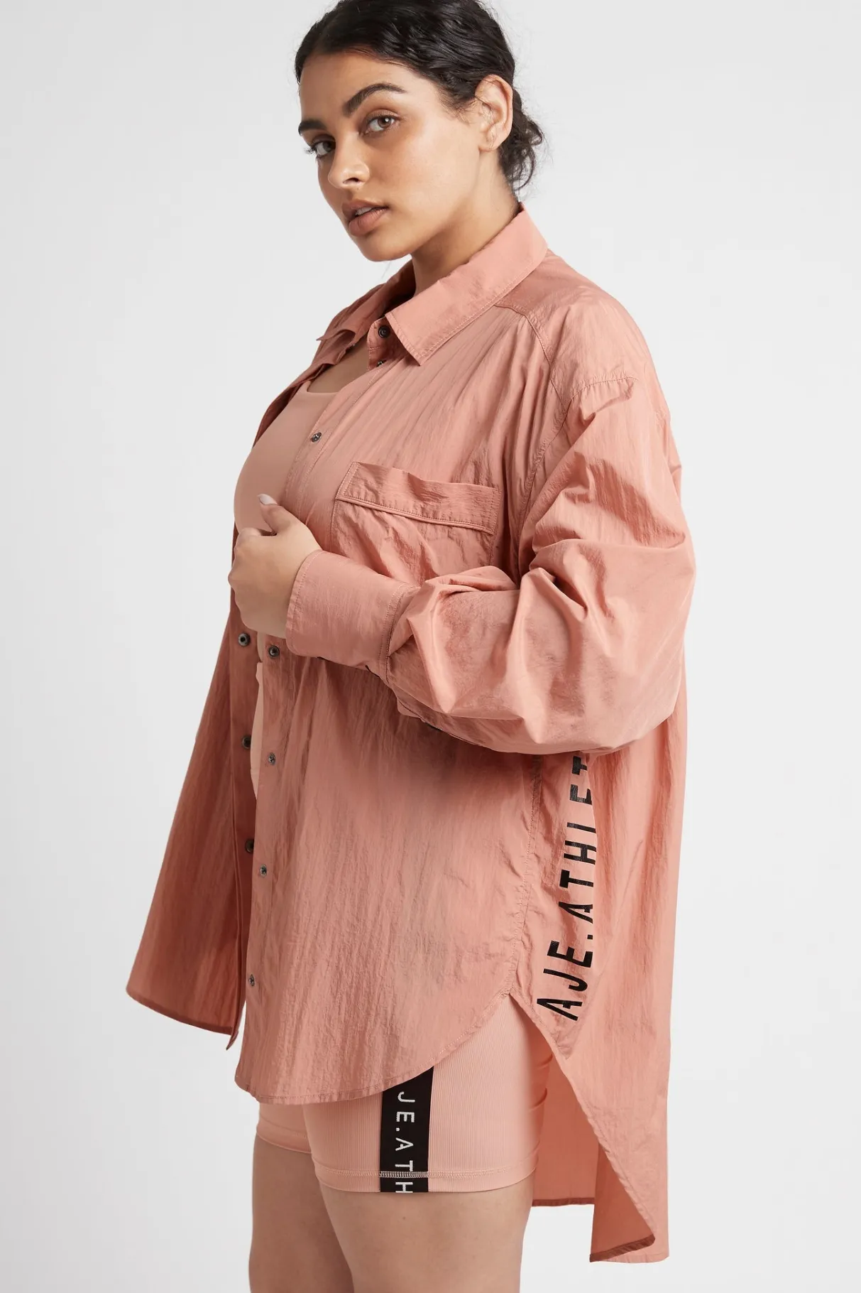 windbreaker_shirt__12-2.webp New Aje ATHLETICA Windbreaker Shirt 406 Sunset Pink
