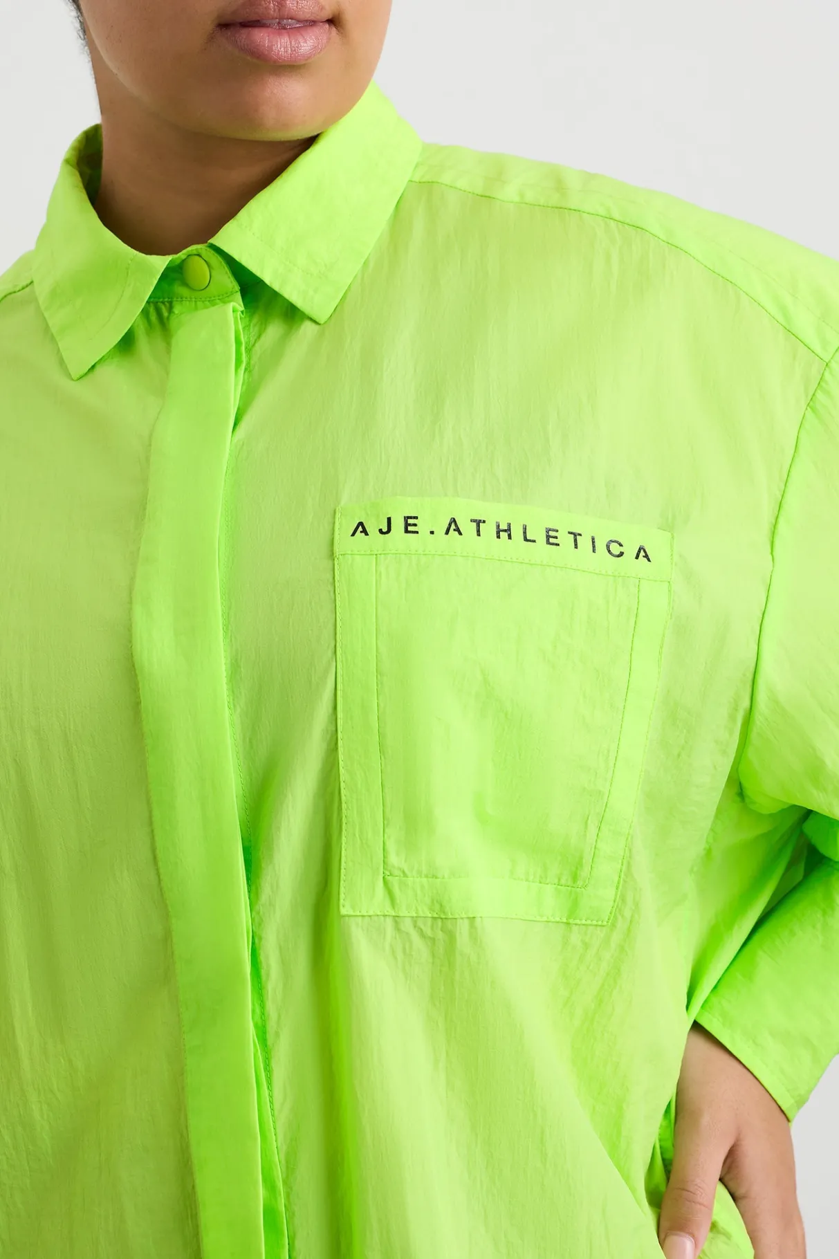 windbreaker_shirt__13-2.webp Fashion Aje ATHLETICA Windbreaker Shirt 406 Lime Green